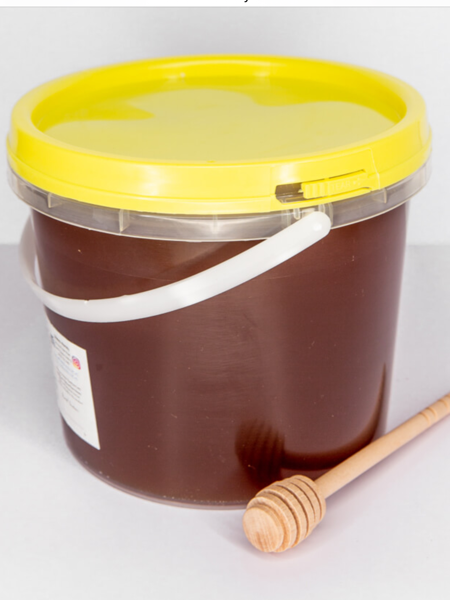 Local honey for sale at Revz Barber Shop